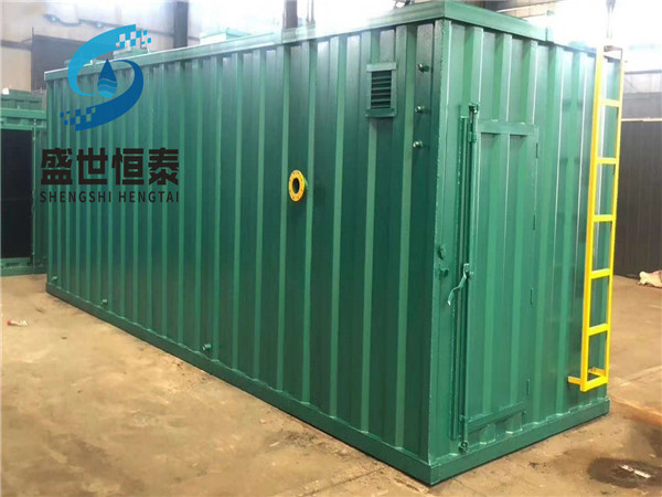 瓦楞板集裝箱式污水處理設備